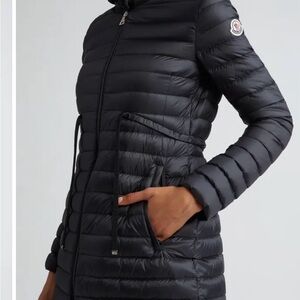 Moncler Women's Dark Gray Puffer Coat